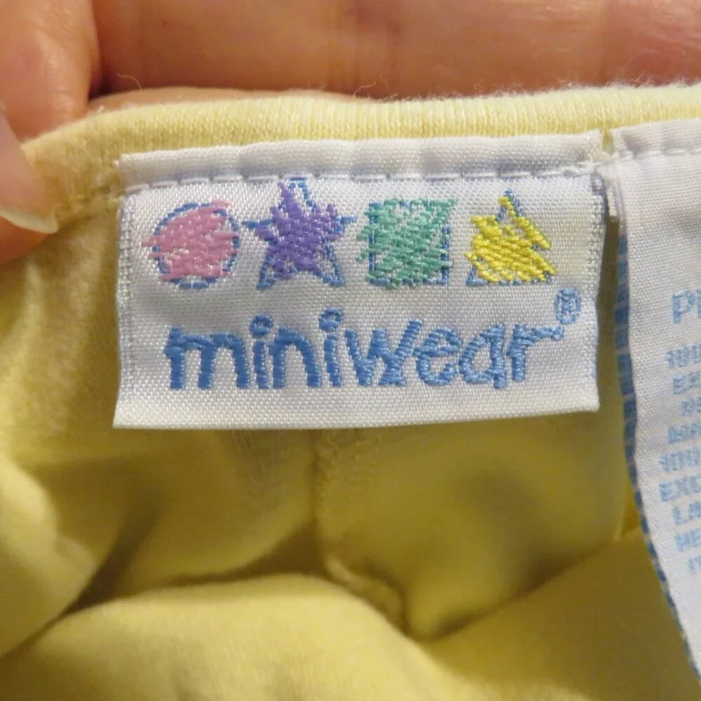 Baby Mommy's little alarm clock bodysuit neutral 100% cotton Preemie embroider